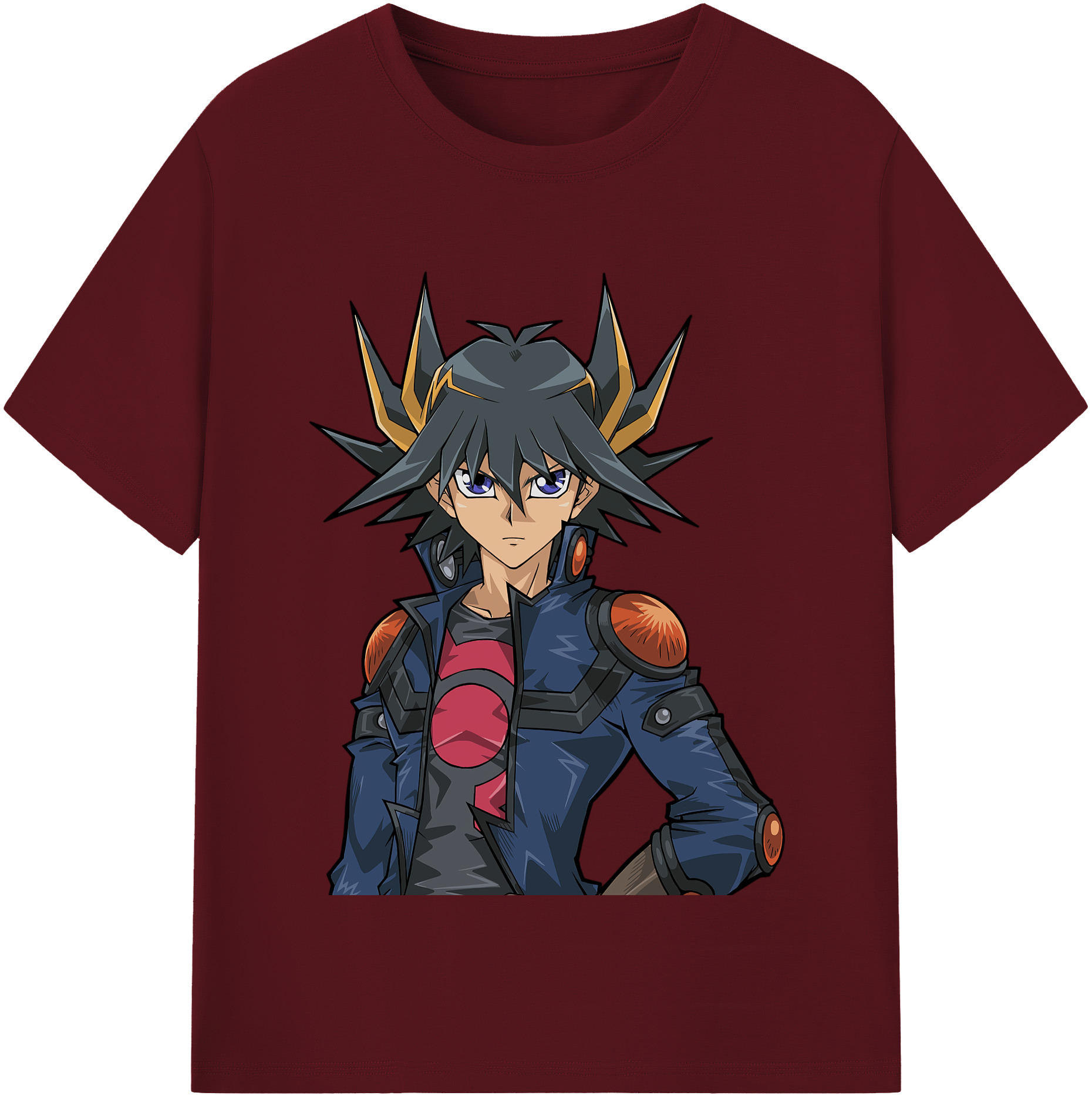 （画像用） 遊☆戯☆王 Yu-Gi-Oh! 綿100％半袖Tシャツ（フロントプリント）